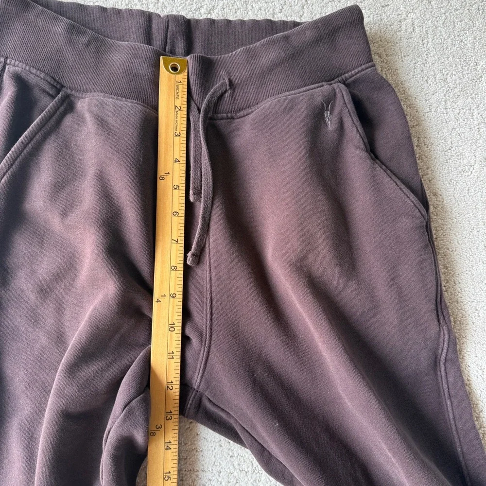 All Saints Raven Joggers Mens M Brown Slim Tapered Organic Cotton Sweatpants